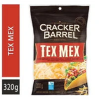 Cracker Barrel - Tex Mex Shredded Cheese, 320 Gram