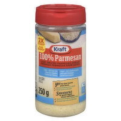 Kraft - Light Grated Parmesan Cheese, 250 Gram
