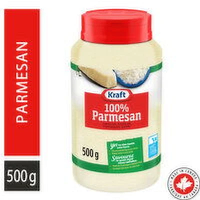 Kraft - Grated Cheese, Parmesan, 500 Gram