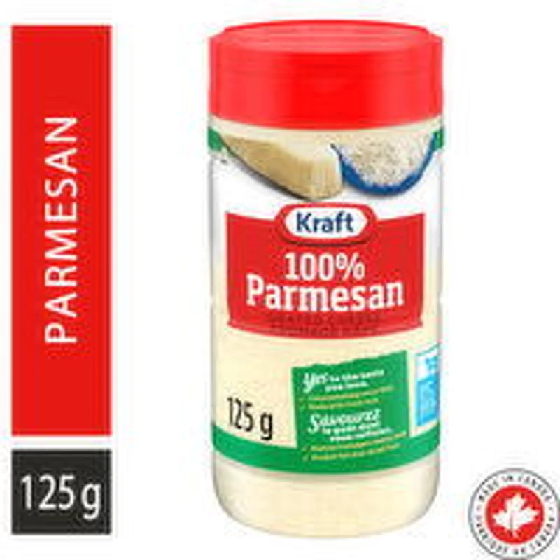 Kraft - Grated Cheese, Parmesan, 125 Gram