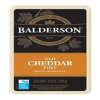Balderson - White Cheddar, 250 Gram