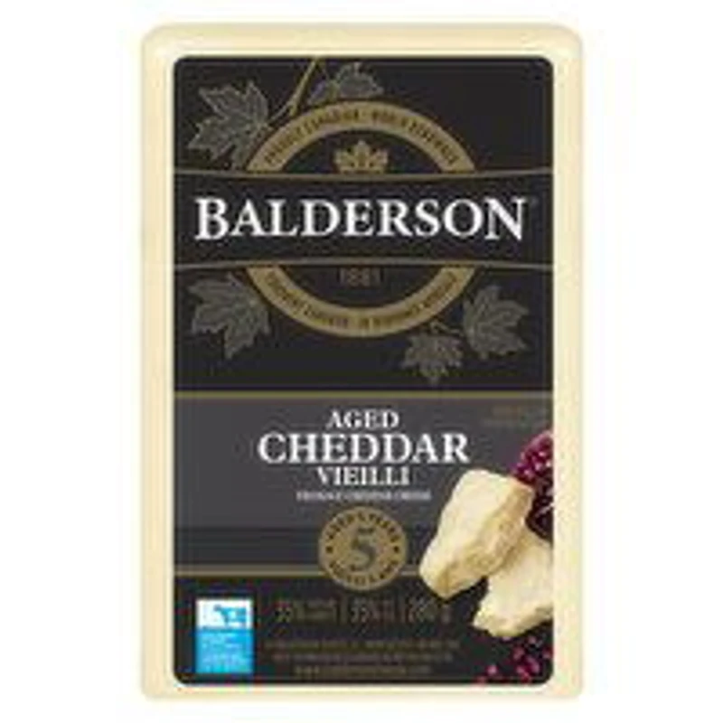 Balderson - Aged 5 Years - Cheddar Cheese Block, 280 Gram