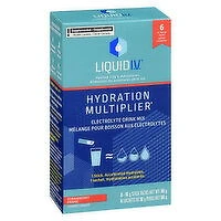 Liquid IV - Electrolyte Drink Mix Strawberry, 6 Each