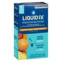 Liquid I.V. - Hydration Multiplier, Tropical Punch - 6 Pack, 96 Gram