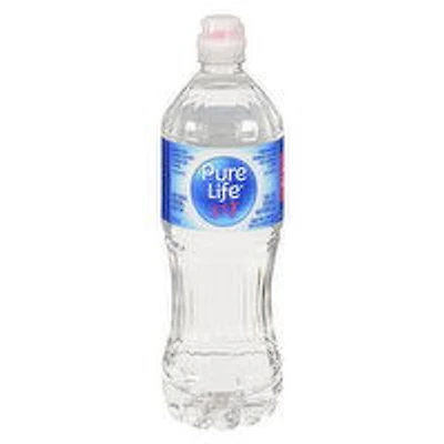 Pure Life - Natural Spring Water with Sport Cap, 710 Millilitre