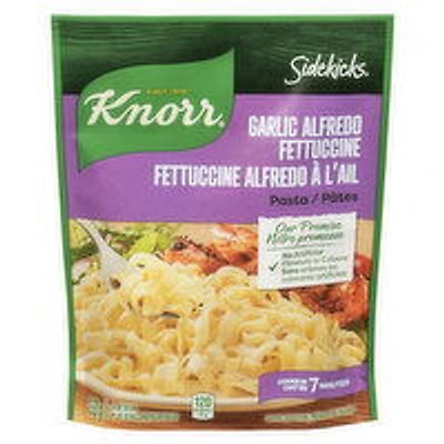 Knorr Sidekicks - Garlic Alfredo Fettuccine Pasta, 133 Gram