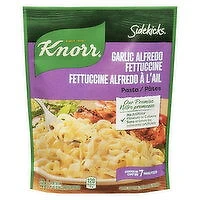 Knorr Sidekicks - Garlic Alfredo Fettuccine Pasta, 133 Gram