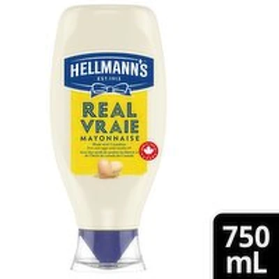 Hellmann's - Real Mayonnaise, 750 Millilitre