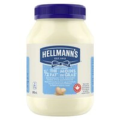 Hellmann's - Mayonnaise 1/2 The Fat - Light, 890 Millilitre
