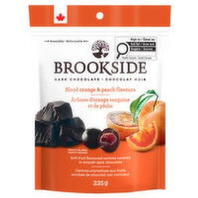 Brookside - Dark Chocolate, Blood Orange & Peach, 235 Gram