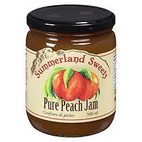 Summerland Sweets - Pure Peach Jam, 500 Millilitre