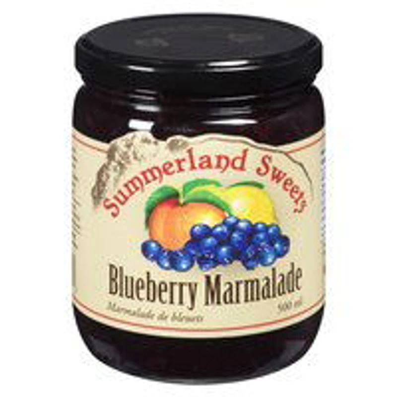 Summerland Sweets - Blueberry Marmalade, 500 Millilitre