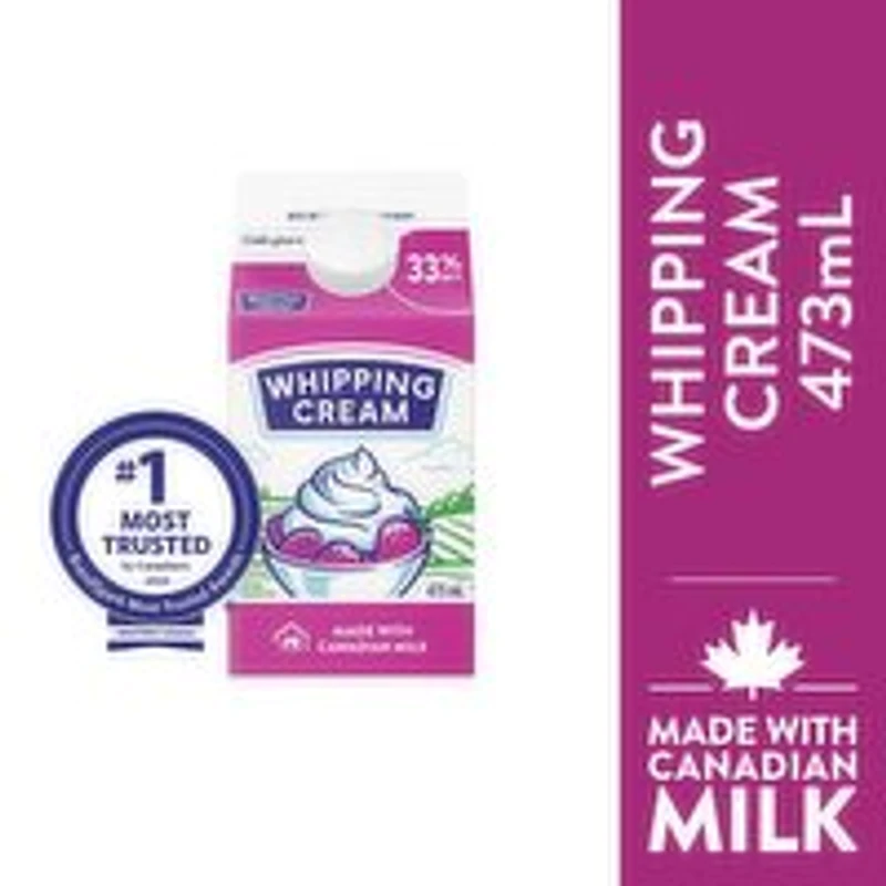 Dairyland - 33% Whipping Cream, 473 Millilitre