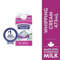 Dairyland - 33% Whipping Cream, 473 Millilitre
