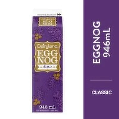 Dairyland - Classic Eggnog, 946 Millilitre