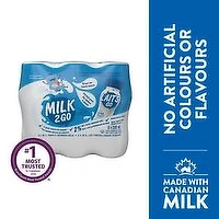 Milk2Go - 2% Partly Skimmed Milk Multipack, 6 Each