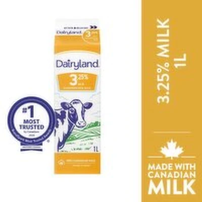 Dairyland - 3.25% Milk, 1 Litre