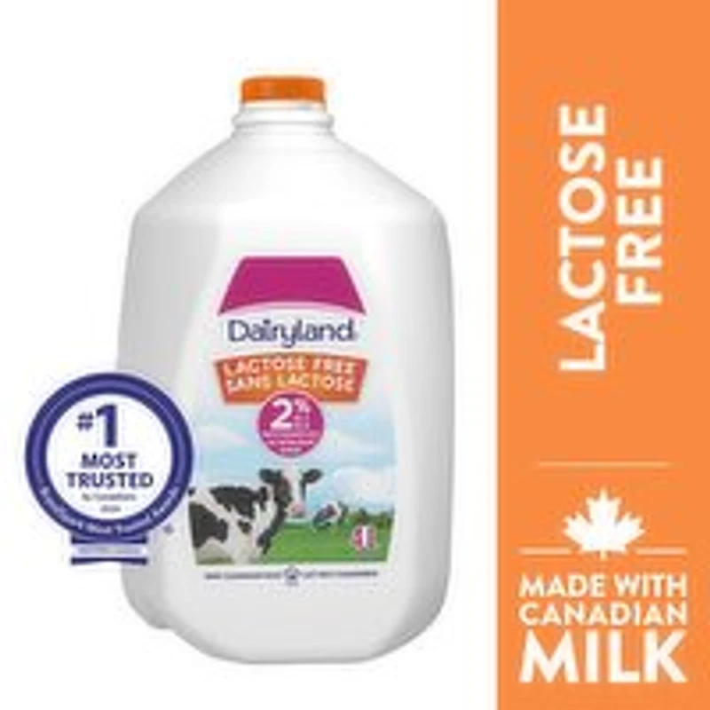 Dairyland - Lactose Free 2% Milk, 4 Litre