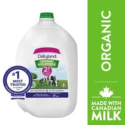 Dairyland - 2% Organic Milk, 4 Litre