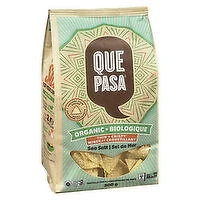 Que Pasa - Organic Tortilla Chips Sea Salt, 300 Gram