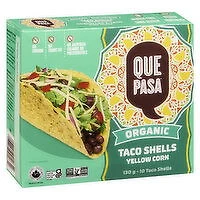 Que Pasa - Taco Shells Yellow Corn, 130 Gram