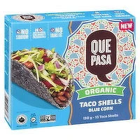 Que Pasa - Taco Shells Blue Corn, 130 Gram