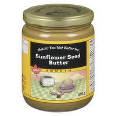 Nuts To You - Sunflower Seed Butter - Smooth, 500 Gram