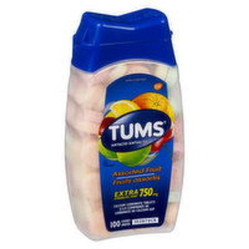TUMS - Extra Strength Assorted Fruit, 100 Each