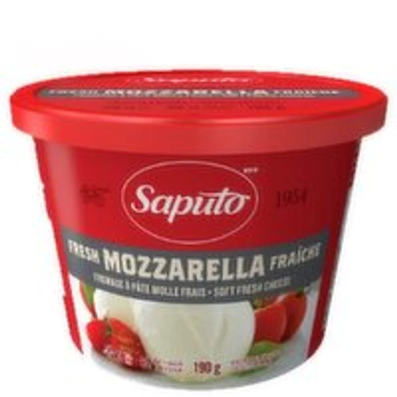Saputo - Mozzarella Fresca Cheese, 190 Gram