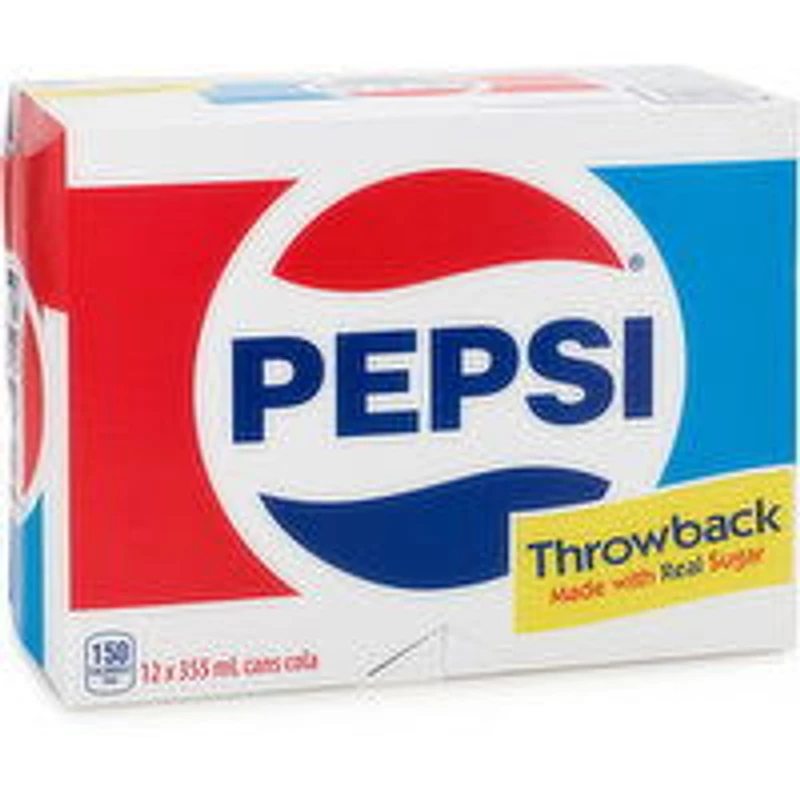 PEPSI - Throwback Cola, 12 Each