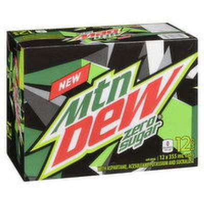 Mountain Dew - Zero Sugar, 355 Millilitre