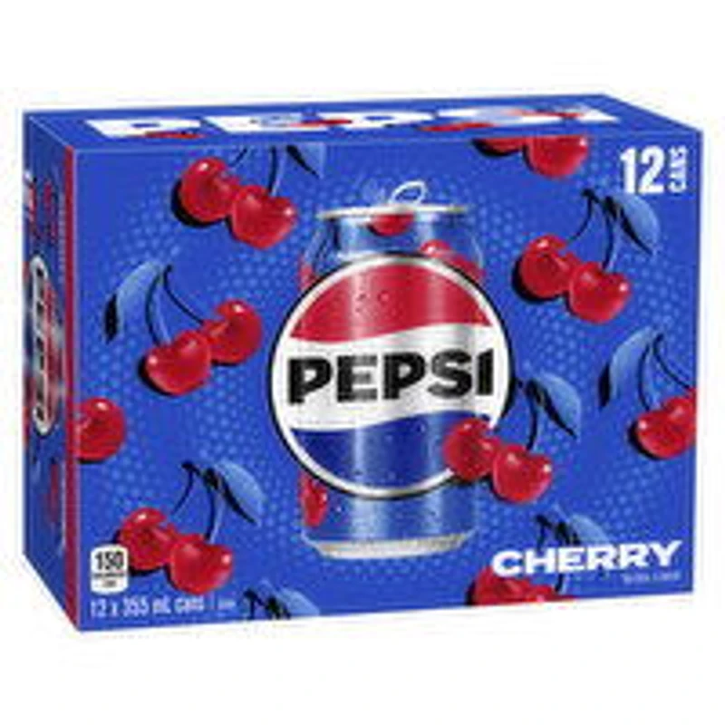 Pepsi - Wild Cherry Cola, 12 Each