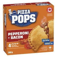 Pillsbury - Pizza Pops Pepperoni & Bacon, 4 Each