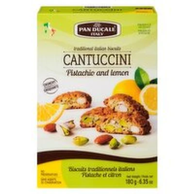 Pan Ducale Italy - Cantuccini Traditional Italian Biscuits - Pistachio and Lemon, 1 Each