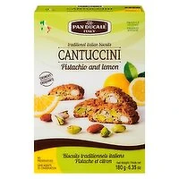 Pan Ducale Italy - Cantuccini Traditional Italian Biscuits - Pistachio and Lemon, 1 Each