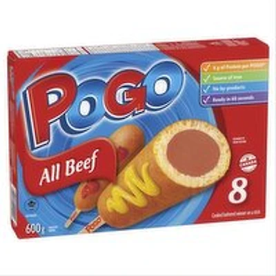Pogo - All Beef Corn Dogs 8 Pack, 600 Gram