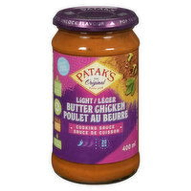 Patak's - Cooking Sauce - Light Butter Chicken, 400 Millilitre