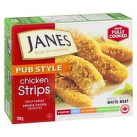 Janes - Pub Style Chicken Strips, 700 Gram
