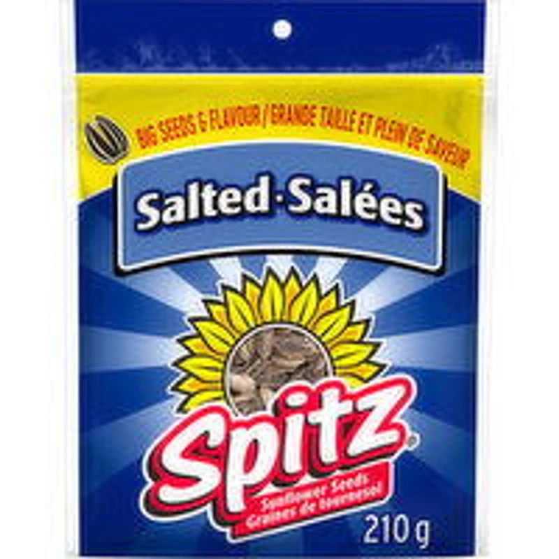 Spitz - Sunflower Seeds - Salted, 210 Gram