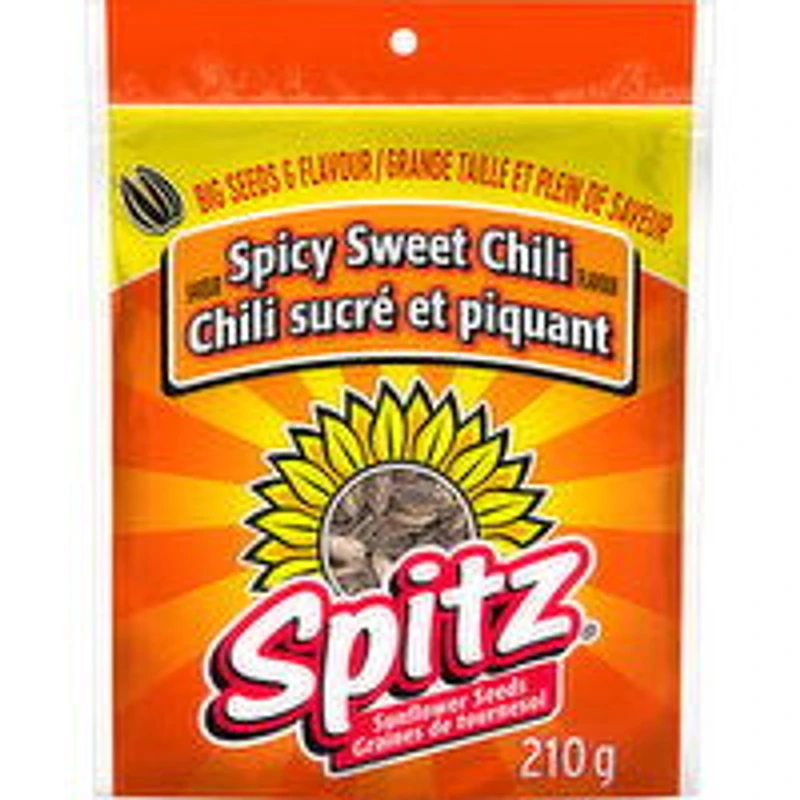 Spitz - Sunflower Seeds Spicy Sweet Chili, 210 Gram