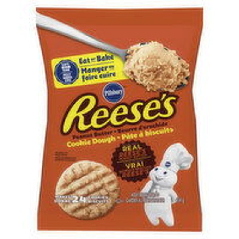 Pillsbury - Ready to Bake Cookies Dough, Peanut Butter, 454 Gram