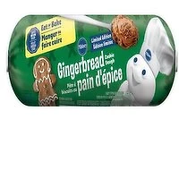Pillsbury - Ready to Bake Gingerbread Cookie Dough, 468 Gram
