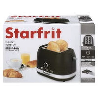 Starfrit - 2 Slice Toaster - Black, 1 Each