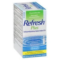 Refresh - Plus Lubricant Eye Drops, 1 Each