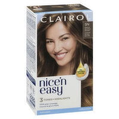 CLAIROL - Nice n Easy - 5N Medium Neutral Brown, 1 Each