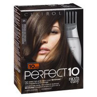 CLAIROL - Nice'n Easy Perfect 10 - 5A Medium Ash Brown, 1 Each