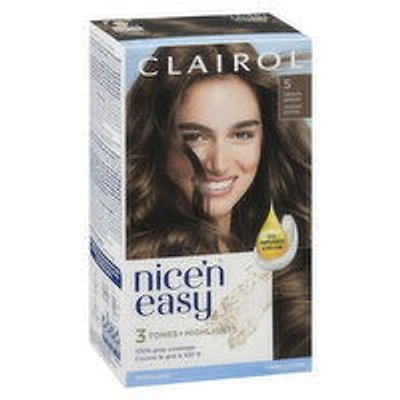 CLAIROL - Nice n Easy - 5 Medium Brown, 1 Each