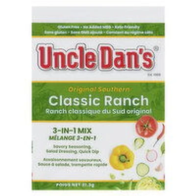 Uncle Dan's - Original Southern Classic Ranch Dressing Mix, 21 Gram