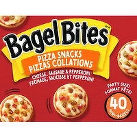 HEINZ - Bagel Bites Cheese, Sausage & Pepperoni, 40 Each