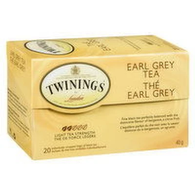 Twinings - Earl Grey Tea, 20 Each